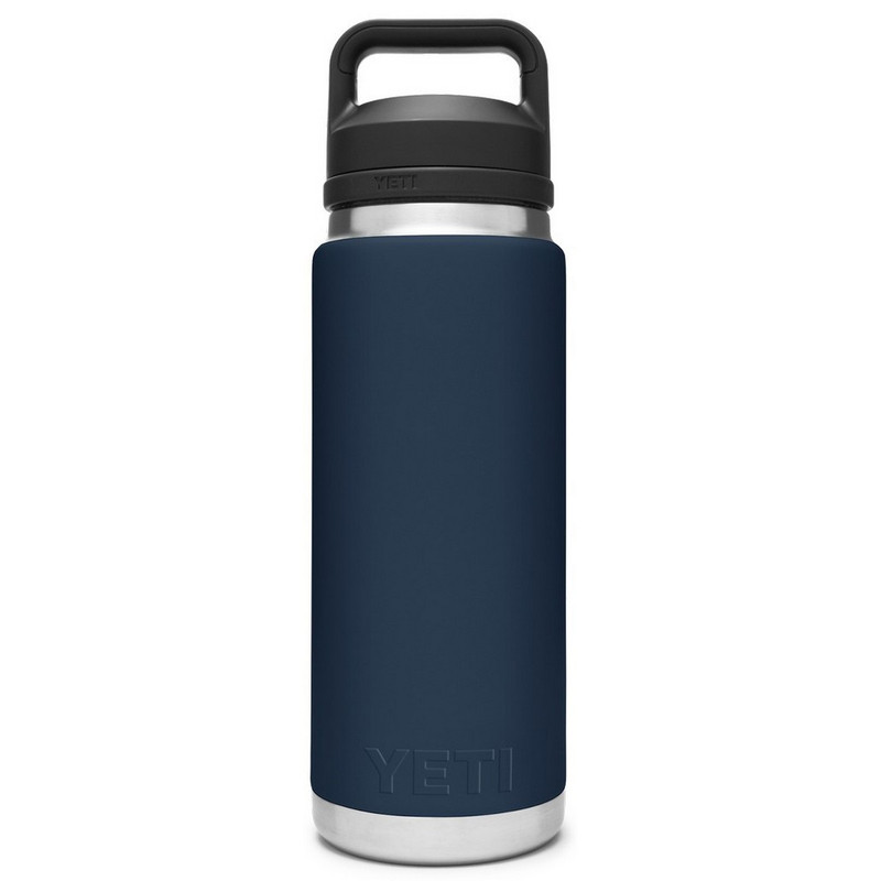 Yeti Rambler Bottle 26 Ounce With Chug Cap in Navy Color